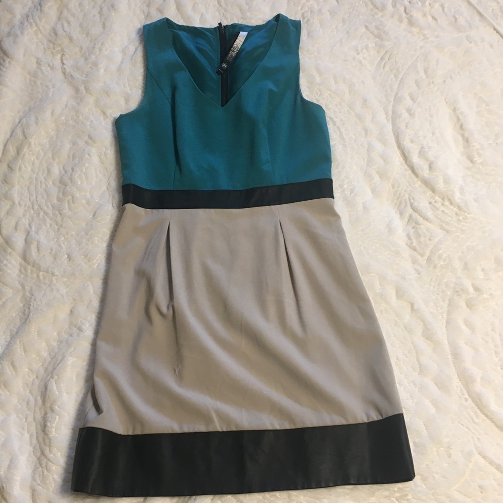 Kensie dress with faux leather
